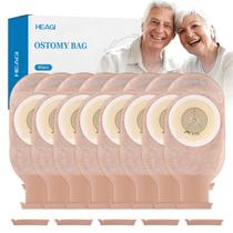 Sacos de Colostomia Heagimed Pacote com 60 Unidades Sistema de Uma Peça com Fecho por Presilha Sacos de Colostomia Heagimed Pacote com 60 Unidades Sistema de Uma Peça com Fecho por Presilha