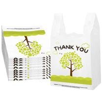 Sacos de compras de plástico YoYoRain Thank You 1000 Count