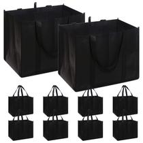 Sacos de compras reutilizáveis DIOMMELL Extra Large 10 Black