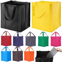 Sacos de compras reutilizáveis NERUB Reforceed Handle, pacote com 10