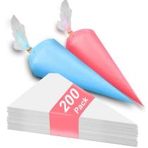 Sacos de confeitaria descartáveis TOTOOSE 12 polegadas 200 unidades