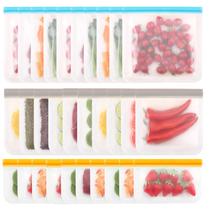 Sacos de congelação reutilizáveis LoveBB 30 unidades laváveis sem BPA