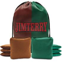 Sacos de Cornhole JIMTERRY Jogo com 8 Dupla Face 15 x 15 cm