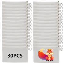Sacos de cosméticos OKBA Sublimation White 30 unidades de 18,5 x 12 cm de poliéster Sacos de cosméticos OKBA Sublimation White 30 unidades de 18,5 x 12 cm de poliéster