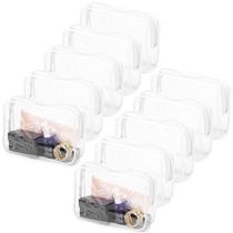 Sacos de cosméticos Tbestmax Clear Portable Waterproof 10 unidades Sacos de cosméticos Tbestmax Clear Portable Waterproof 10 unidades