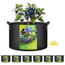 Sacos de cultivo HealSmart Nonwoven, 7 galões, pacote com 6 alças
