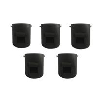 Sacos De Cultivo Verticais De Feltro 3 Estilos Tecido Não Tecido Para Jardim Batata Vegetal