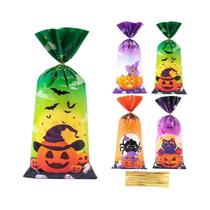 Sacos De Doces De Abóbora De Halloween 25 50 100pcs Embalagem Para Presentes De Trick Or Treat Para Sacos De Doces De Abóbora De Halloween 25 50 100pcs Embalagem Para Presentes De Trick Or Treat Para