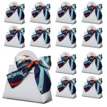 Sacos de doces de couro PU LPEIEB, pacote com 12 pacotes, reutilizáveis, azul claro Sacos de doces de couro PU LPEIEB, pacote com 12 pacotes, reutilizáveis, azul claro