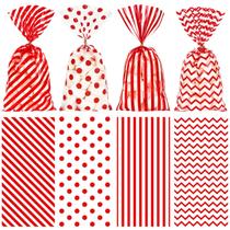 Sacos de doces Whaline Valentine, 13 x 27 cm, vermelhos, pacote com 160 Sacos de doces Whaline Valentine, 13 x 27 cm, vermelhos, pacote com 160