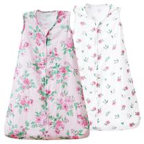 Sacos de dormir para bebês David's Kids de 6 a 12 meses, pacote com 2 pacotes de algodão