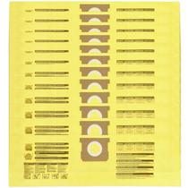 Sacos de filtro a vácuo Jusiwow 91964 tipo D para Shop-Vac de 4 galões