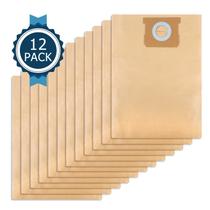 Sacos de filtro de poeira descartáveis, pacote com 12 unidades para aspirador de loja DEWALT