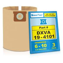Sacos de filtro de reposição SpaceTent para aspiradores úmidos/secos DEWALT