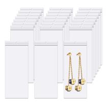 Sacos de joias de plástico BornFeel 3x7cm com zíper 300 unidades Sacos de joias de plástico BornFeel 3x7cm com zíper 300 unidades