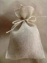 Sacos de Juta 0,15 x 0,25 m c/ 5 peças