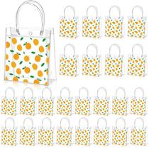 Sacos de lembrancinhas de festa Tioncy Little Cutie Orange PVC 24 unidades