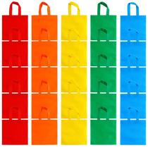 Sacos de lembrancinhas reutilizáveis Aneco, não tecidos, 24x24cm, pacote com 25 Sacos de lembrancinhas reutilizáveis Aneco, não tecidos, 24x24cm, pacote com 25