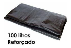 Sacos De Lixo 100 Litros Reforcado C/10 Boca Larga Qualidade