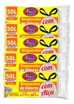 Sacos De Lixo 50l Embalixo Bloqueador Odores 20 Und + Brinde Sacos De Lixo 50l Embalixo Bloqueador Odores 20 Und + Brinde