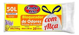 Sacos De Lixo 50l Embalixo Bloqueador Odores 20 Und + Brinde Kit 2un Sacos De Lixo 50l Embalixo Bloqueador Odores 20 Und + Brinde Kit 2un