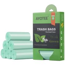 Sacos de lixo AYOTEE 4,5-6L/1,2 galões compostáveis para escritório doméstico Sacos de lixo AYOTEE 4,5-6L/1,2 galões compostáveis para escritório doméstico