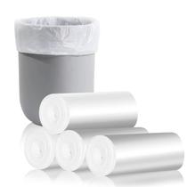 Sacos de lixo Charmount de 4 galões (180 unidades) brancos sem perfume
