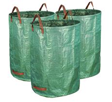 Sacos de lixo de jardim Gardzen, pacote com 3, 40 galões, pesados Sacos de lixo de jardim Gardzen, pacote com 3, 40 galões, pesados