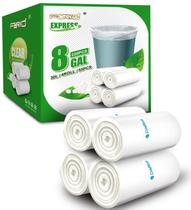 Sacos de lixo FORID Clear Medium 30L/8 galões 220 unidades Sacos de lixo FORID Clear Medium 30L/8 galões 220 unidades