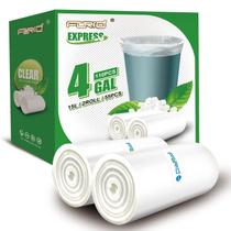 Sacos de lixo FORID Clear Small 15L/4 galões 110 unidades Sacos de lixo FORID Clear Small 15L/4 galões 110 unidades