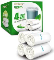 Sacos de lixo FORID Small Clear 15L 4 galões 220 unidades Sacos de lixo FORID Small Clear 15L 4 galões 220 unidades