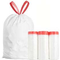 Sacos de lixo GoodFinely Ultra Thick 68-68L 60 unidades brancos