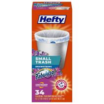 Sacos de lixo Hefty 4 galões 34 unidades Fabuloso Scent