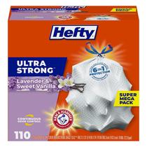 Sacos de lixo Hefty Ultra Strong 13 galões e 110 sacos