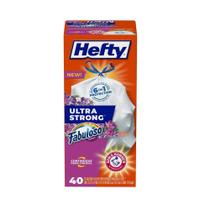 Sacos de lixo Hefty Ultra Strong, 13 galões, pacote com 6