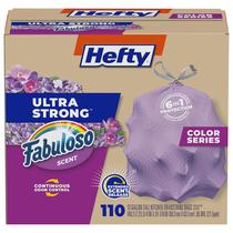 Sacos de lixo Hefty Ultra Strong 49L 110 sacos Fabuloso Scent
