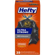 Sacos de lixo Hefty Ultra Strong Multipurpose 30L (25 unidades)