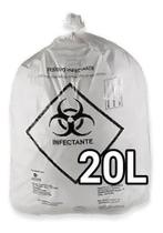 Sacos De Lixo Infectante Hospitalar 20 Litros 100 Unidades - HIGIPACK