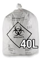 Sacos De Lixo Infectante Hospitalar 40 Litros 100Un - HIGIPACK