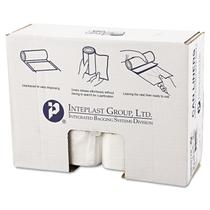 Sacos de lixo Liner Inteplast 60 galões 64,35 L transparentes 25/rolo