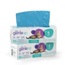 Sacos de lixo Litter Genie Easy Roll, pacote com 2, 65% reciclados