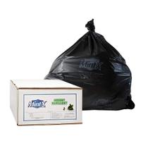 Sacos de lixo Mint-X, repelente de roedores, 46 x 33 cm, 1,7 mil, pacote com 100