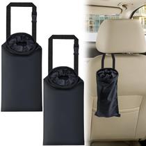 Sacos de Lixo para Carro ecocstm 2PCS Impermeáveis para Pendurar 35x18cm Sacos de Lixo para Carro ecocstm 2PCS Impermeáveis para Pendurar 35x18cm
