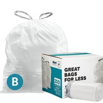 Sacos de lixo Plasticplace simplehuman Code B 6L 200 Count Sacos de lixo Plasticplace simplehuman Code B 6L 200 Count