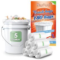Sacos de lixo RayPard 18-20L (5 galões) 180 unidades transparentes