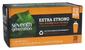 Sacos de lixo Seventh Generation Tall Kitchen 13L 30 unidades Sacos de lixo Seventh Generation Tall Kitchen 13L 30 unidades