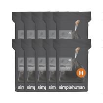 Sacos de lixo simplehuman Code H 30-35L/8-9 galões 200 unidades Sacos de lixo simplehuman Code H 30-35L/8-9 galões 200 unidades