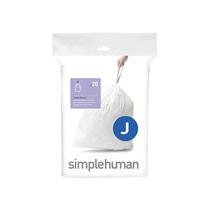 Sacos de lixo simplehuman Code J Custom Fit 30-45L 20 unidades Sacos de lixo simplehuman Code J Custom Fit 30-45L 20 unidades