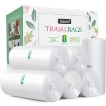 Sacos de lixo Teivio 8 galões 330 unidades Strong Clear Sacos de lixo Teivio 8 galões 330 unidades Strong Clear
