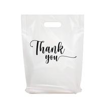 Sacos de loja de mercadorias MMSBAGS Obrigado 15x18cm 1,25 mil